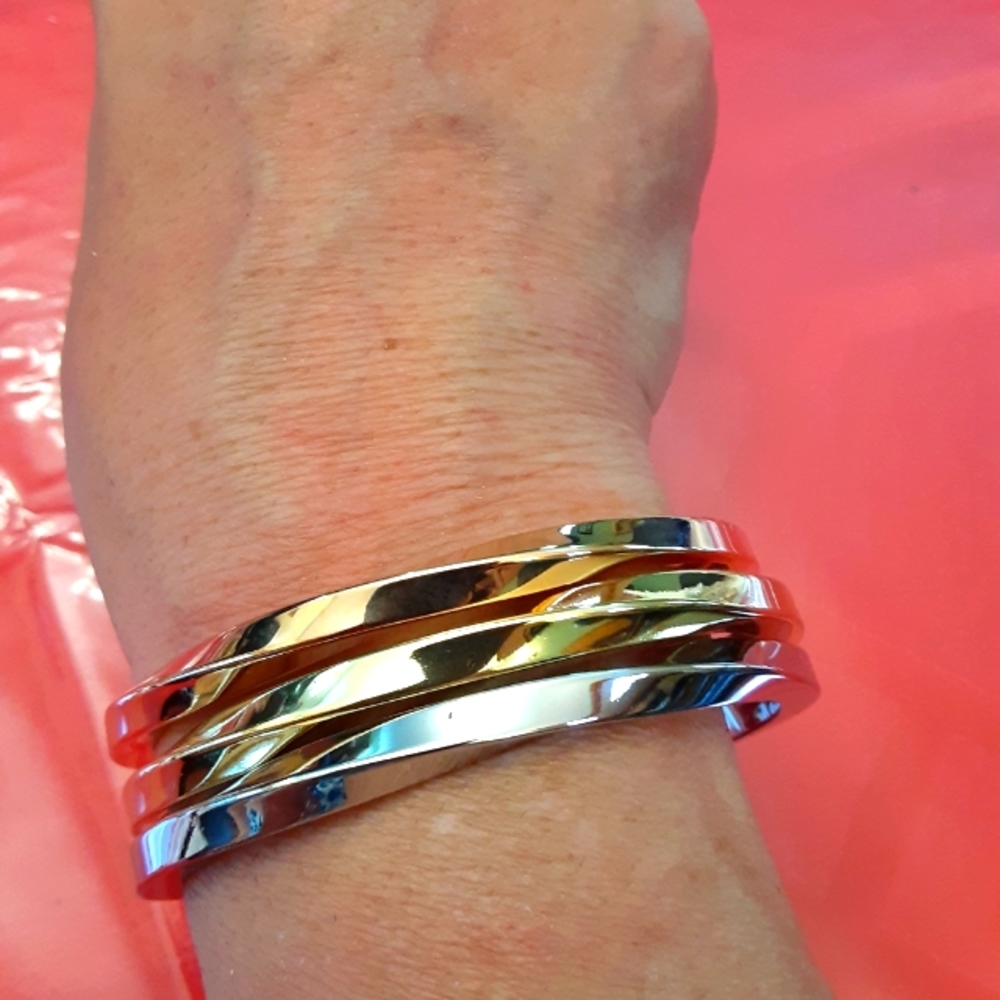 Bracelet cuff stainless steel